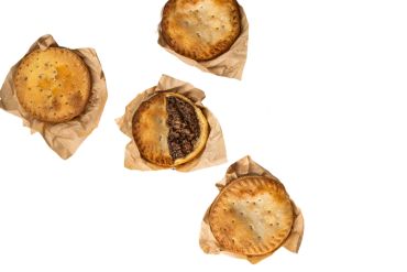 Delektia Frozen Steak And Mushroom Pie (2 x 200 G), 400 G